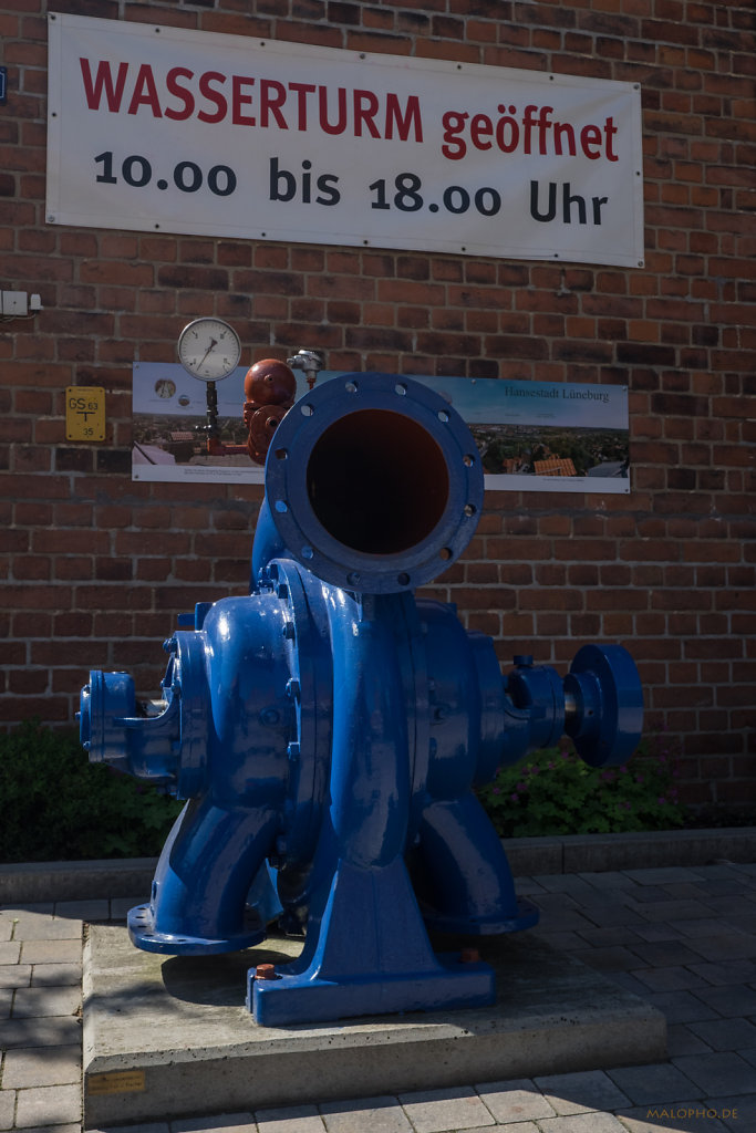 Wasserturm geöffnet
