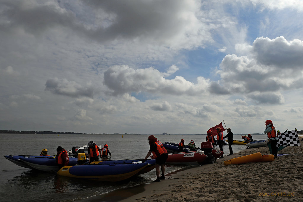 Ausrichten der Boote