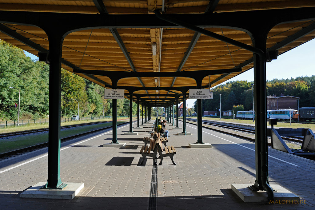 Heringsdorf Bahnsteig