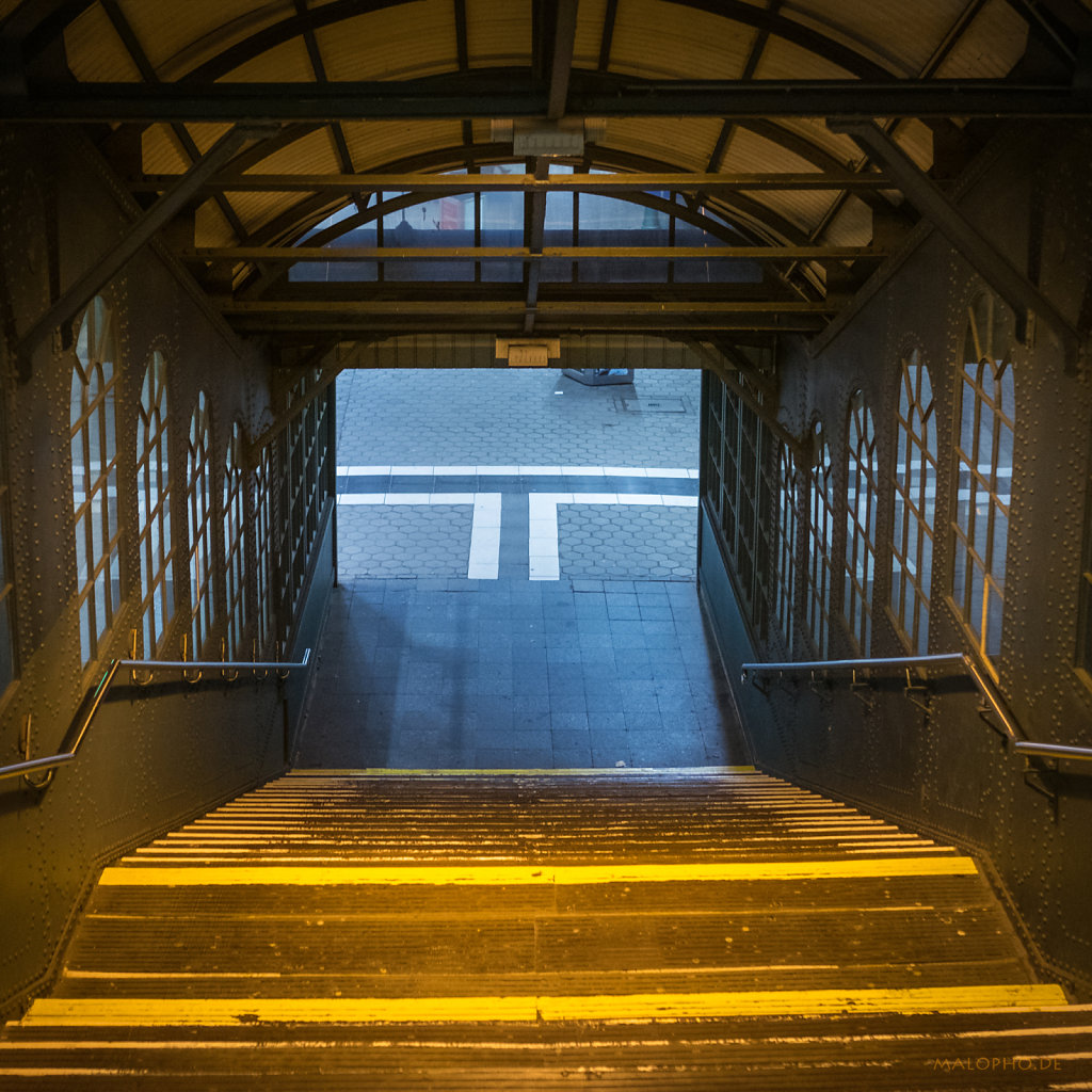 Bahnsteigtreppe