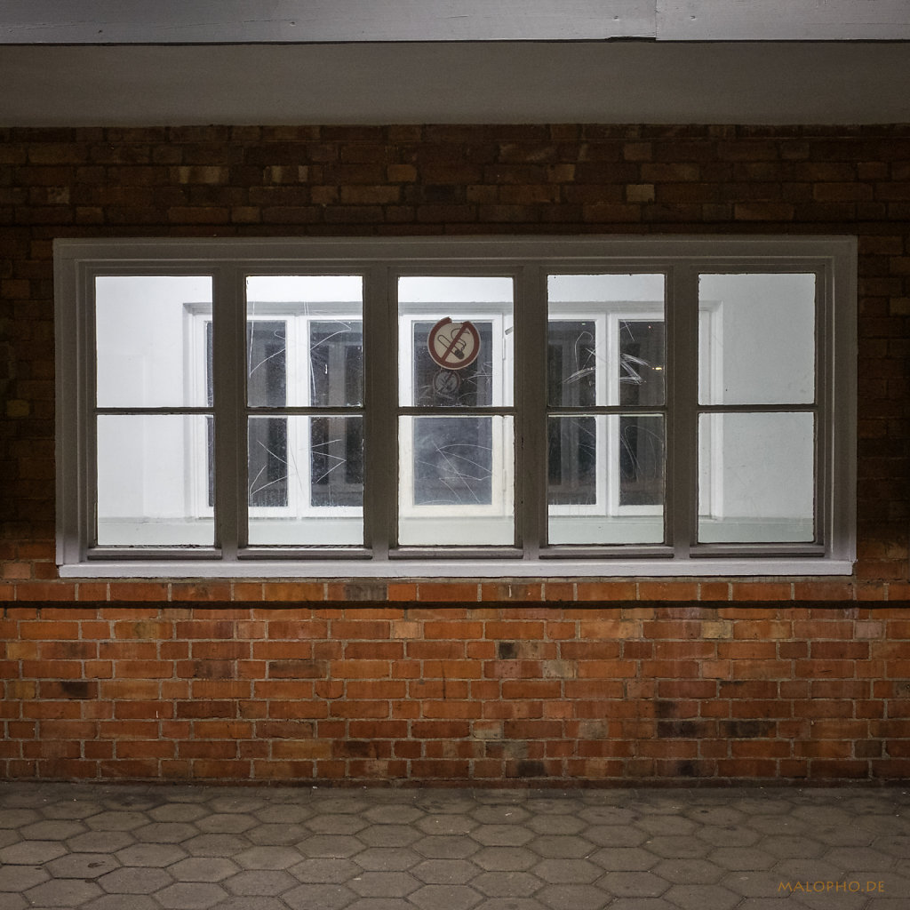 Fenster Wartehäuschen