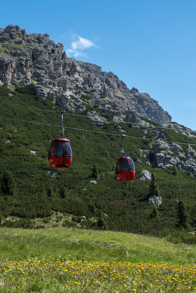 Seilbahn am Grödner Joch