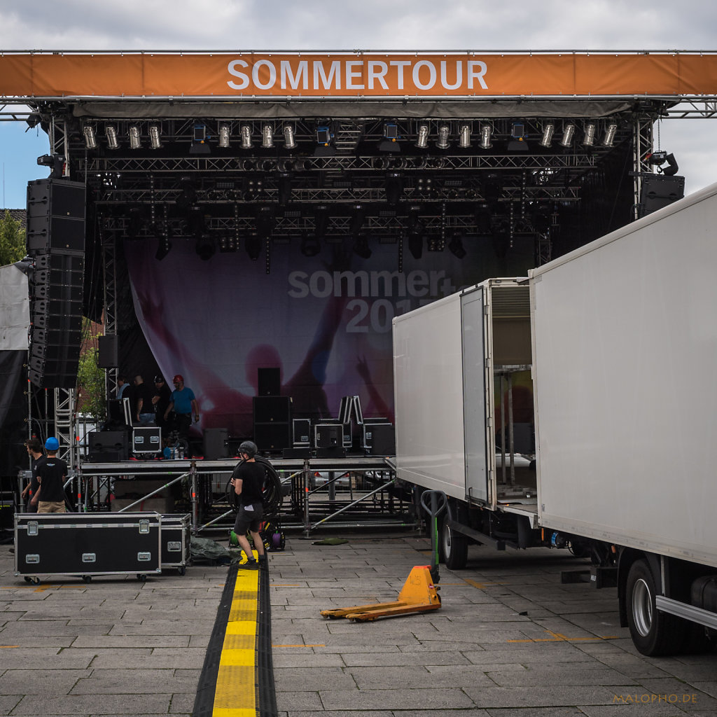 Sommertour Bühne