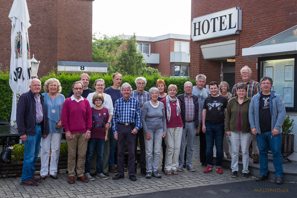 Gruppenfoto Münsterreise