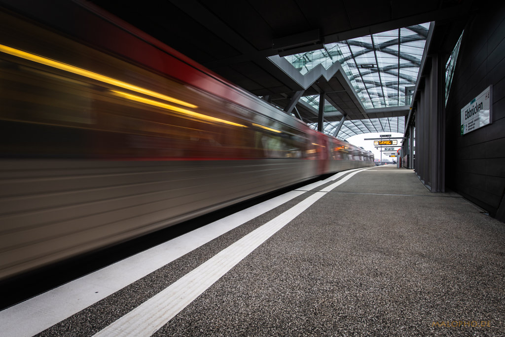 Am Bahnsteig