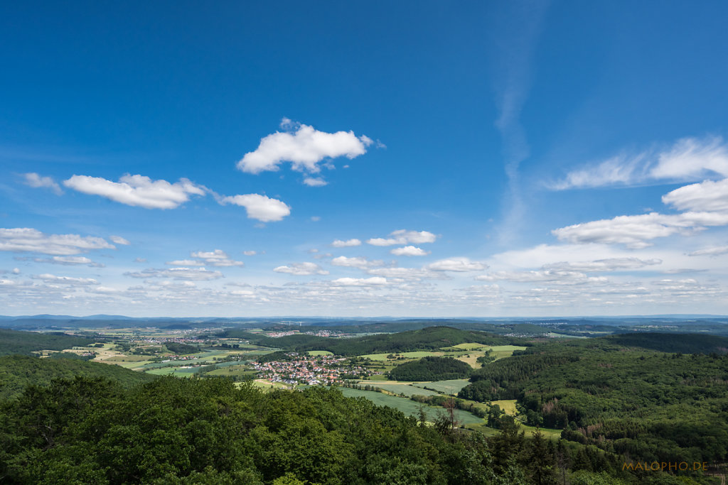 Blick Damshausen