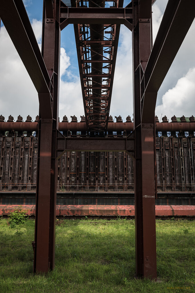 Rohrbrücke Ofen