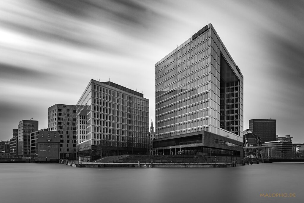 Hochwasser Hafencity Jan 2022