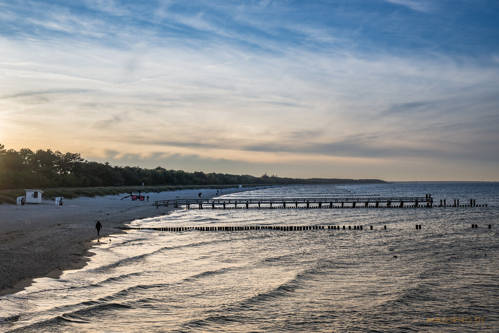 Zingst Richtung Abend