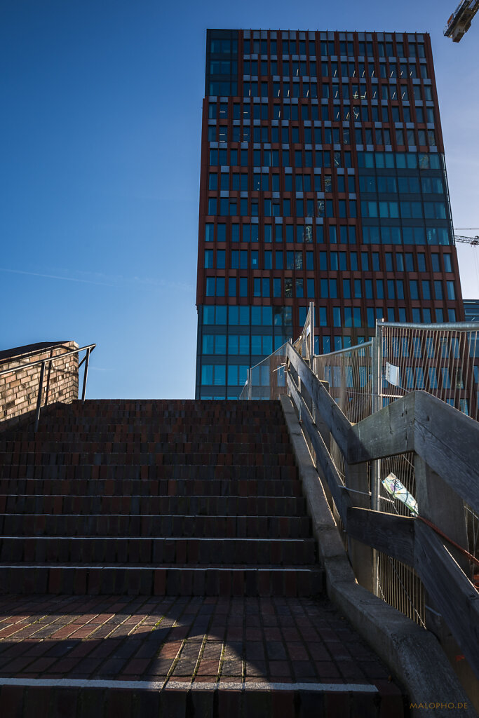 Treppen hoch